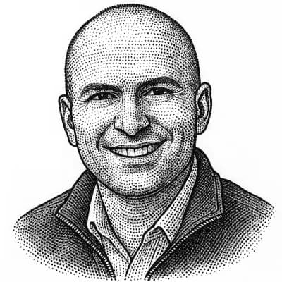 Ben Zises hedcut portrait