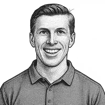 John Gleeson hedcut portrait