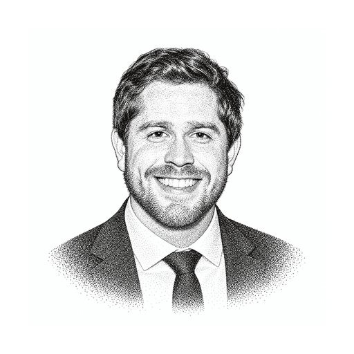 Josh Clemans hedcut portrait