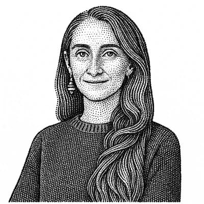 Molly Mielke McCarthy hedcut portrait