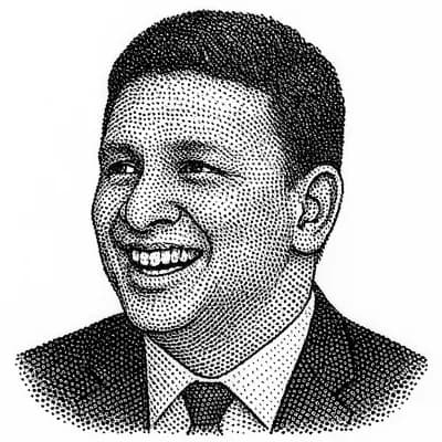 Amit Vasudev hedcut portrait